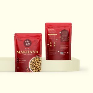 Peri-Peri Makhana – Spicy Roasted Foxnuts (Lotus Seeds)